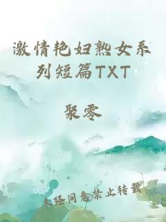 激情艳妇熟女系列短篇TXT