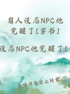 崩人设后NPC他觉醒了[穿书]